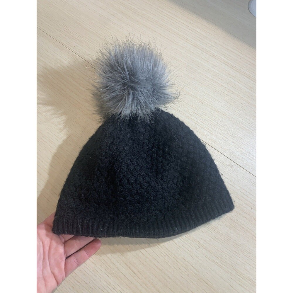 Spyder Women' Icicle Hat Pom Knit Beanie Hat Fleece Lined Ski One Size - Picture 5 of 8